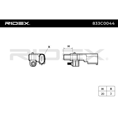 CAPTEUR D'ANGLE VILEBREQUIN GOLF VI AMAROK