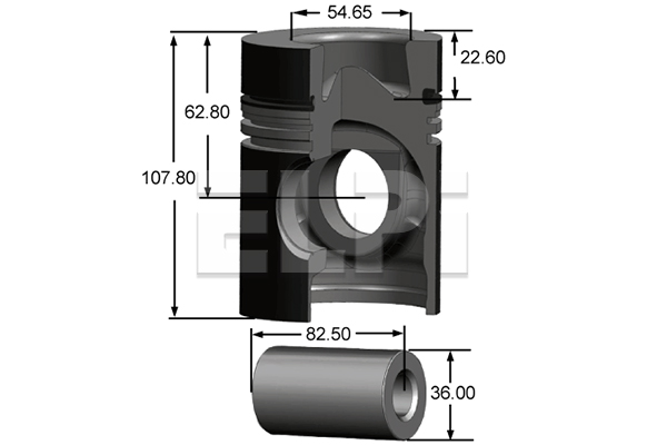 PISTON MB OM356/364/366 Turbo(97.50mm)