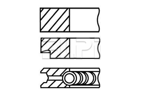 COMPRESSOR RING MAN/MERCEDES(90mm)3Rings