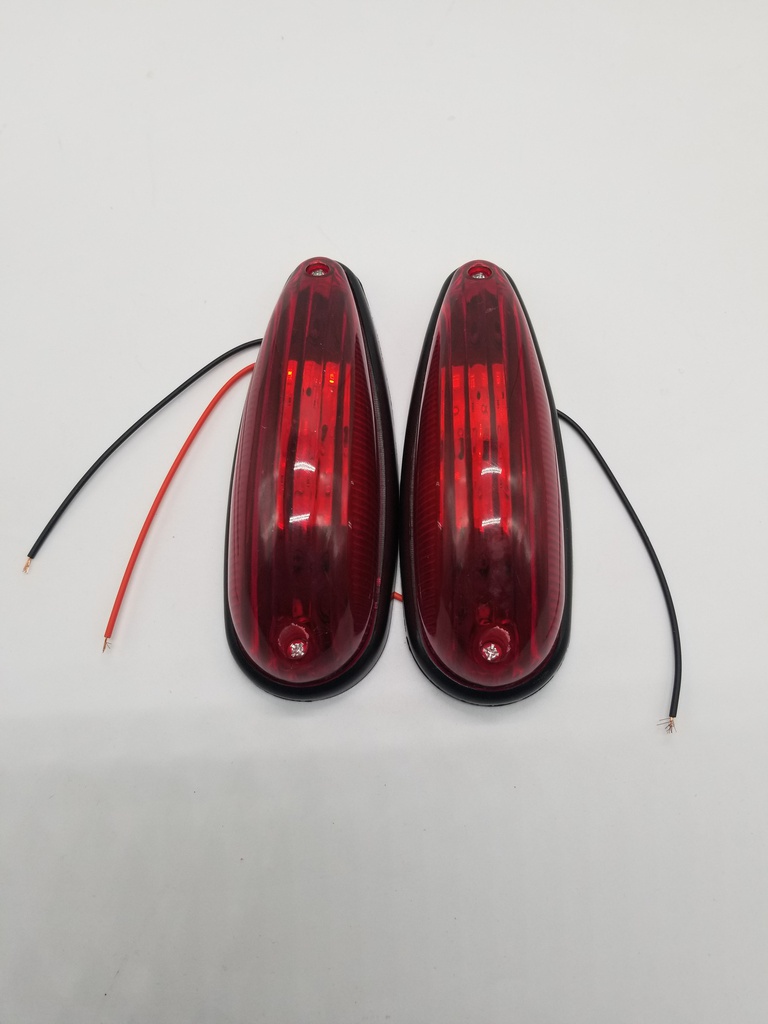 SIDE MARKER LIGHTS RED (12-24V)