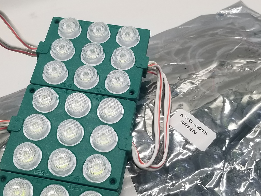 MODULE LIGHTS 24V GREEN