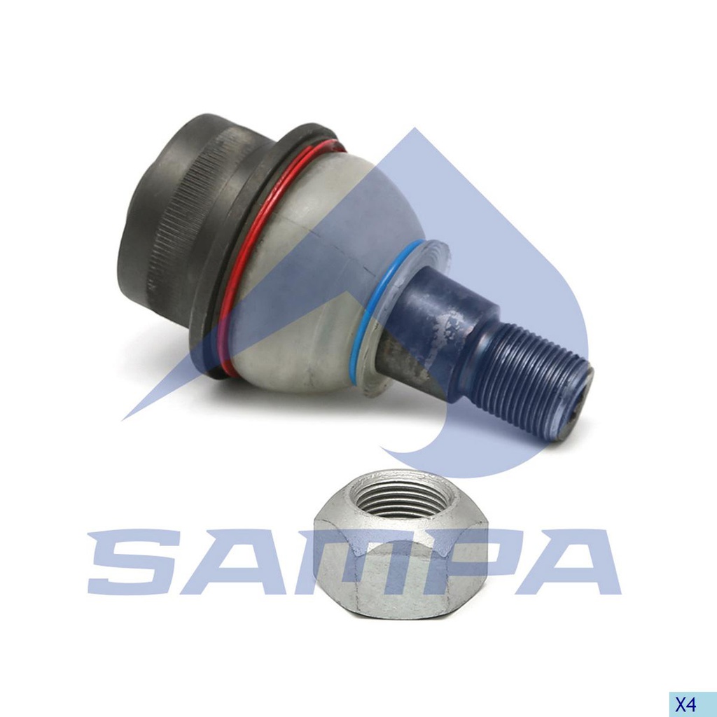 ROTULE PIVOT MER SPR-SPR CDI AV G/D INF 23.5MM M20X1.5