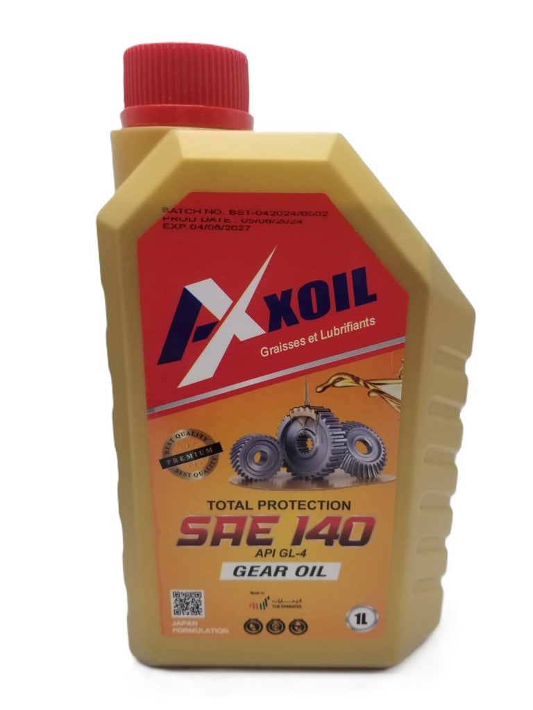 HUILE MOTEUR SAE 140 AXXOIL 1l