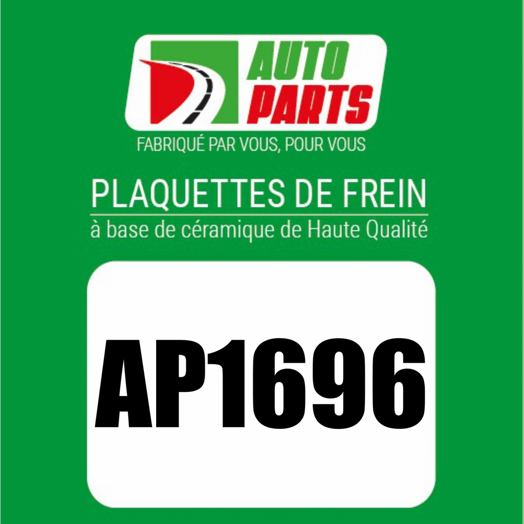 PLAQUETTE DE FREIN AV DP 906 GDB1696