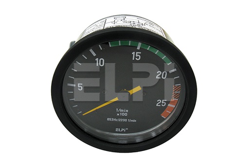 [LP2242021] TACHOMETER FOR M.B. 24V. 100MM 0-2700 RPM