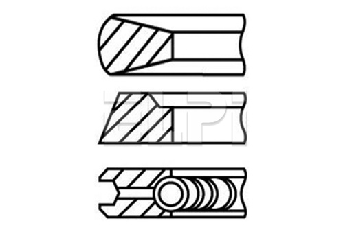 [LP1823207STD] RING RENAULT 712(98mm)3+2.5+4.5