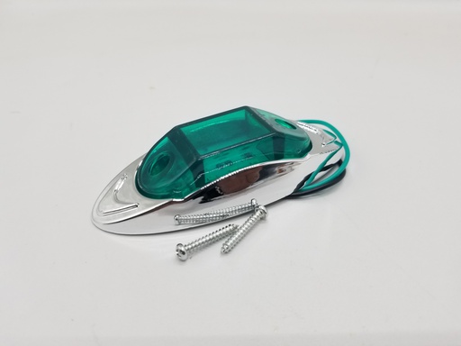 [BD0002-GREEN] SIDE MARKER LIGHTS GREEN (12-24V)