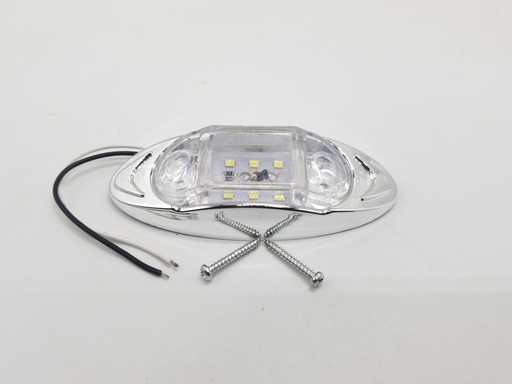 [BD0002-WHITE] SIDE MARKER LIGHTS WHITE (12-24V)