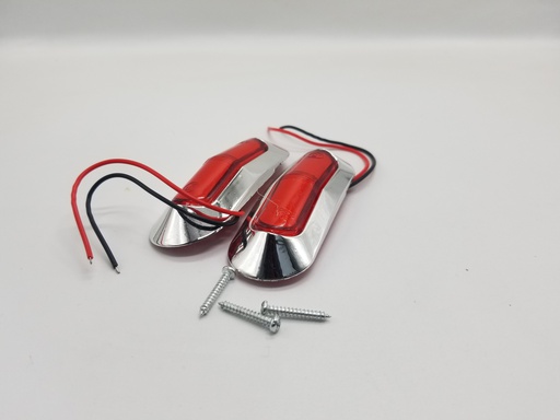 [BD0011-RED] SIDE MARKER LIGHTS RED (12-24V)