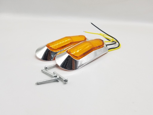 [BD0011-AMBER] SIDE MARKER LIGHTS AMBER (12-24V)