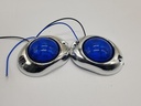 SIDE MARKER LIGHTS BLUE (12-24V)