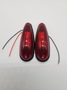 SIDE MARKER LIGHTS RED (12-24V)