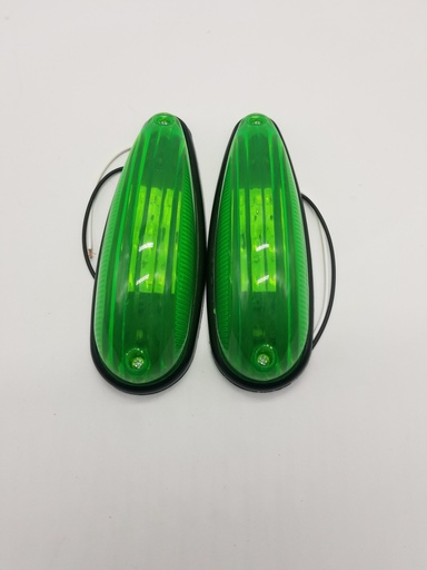 [BD0041-GREEN] SIDE MARKER LIGHTS GREEN (12-24V)