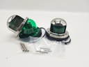 SIDE MARKER LIGHTS GREEN (12V)