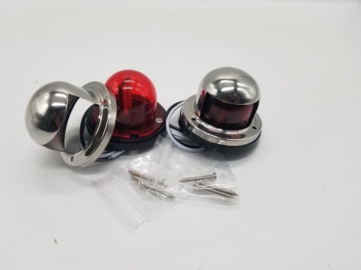 [BD0080-RED] SIDE MARKER LIGHTS RED (12V)