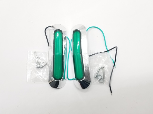 [BD0107-GREEN] SIDE MARKER LIGHTS GREEN (12-24V)