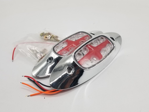 [BD0115-RED] SIDE MARKER LIGHTS RED (24V)