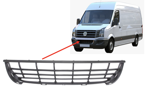 [2E0807835A] CALANDRE PARE CHOC AV VW CRAFTER