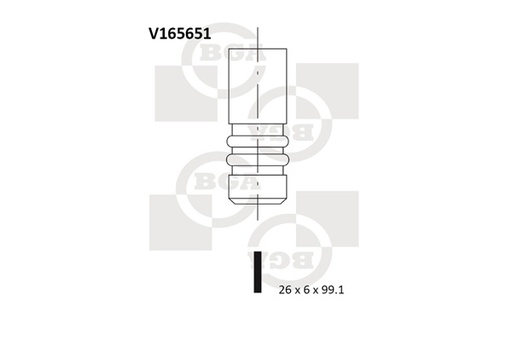 [V165651] EXHAUST VALVE 8409910090