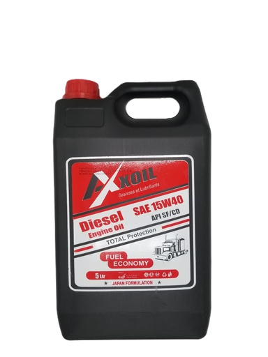 [15W40-AXXOIL5l] HUILE MOTEUR SAE 15W40 AXXOIL 5l