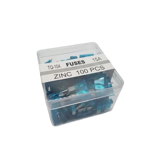 [TQ-104 ZINC 15A] FUSIBLE TQ-104 BLEU ZINC 15A